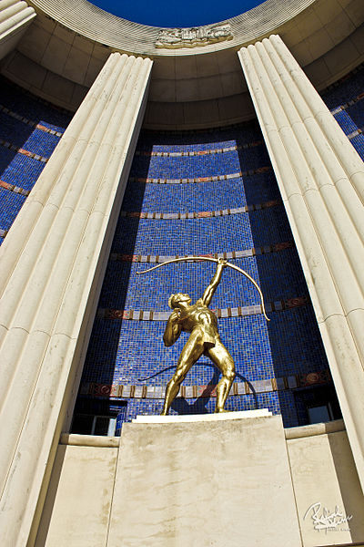 Multifamily interior designers, Dallas, TX Entrance to the Hall of State, Fair Park, Dallas