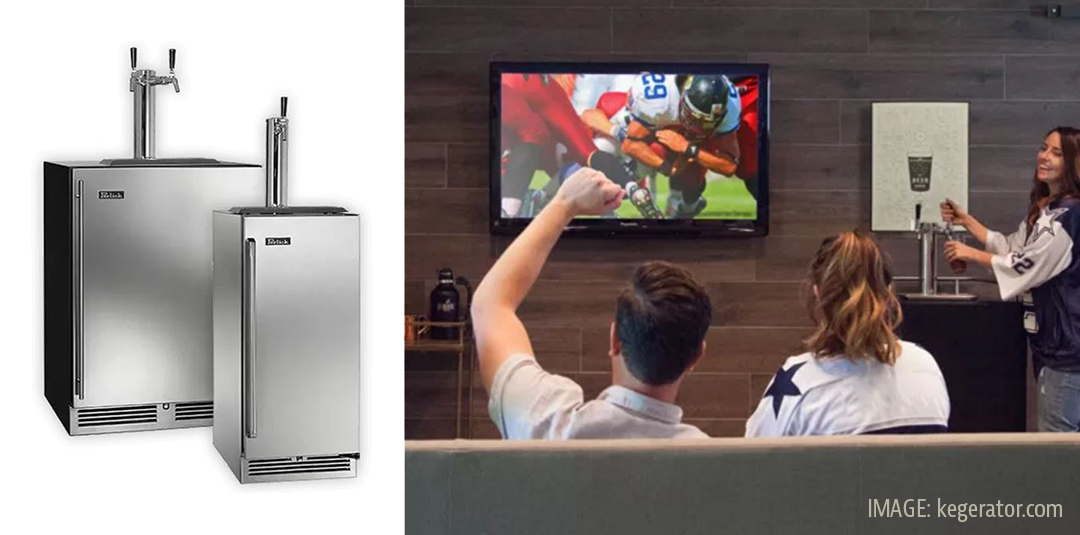 interior design features for Super Bowl party - Kegerator interior design features for Super Bowl party - Kegerator