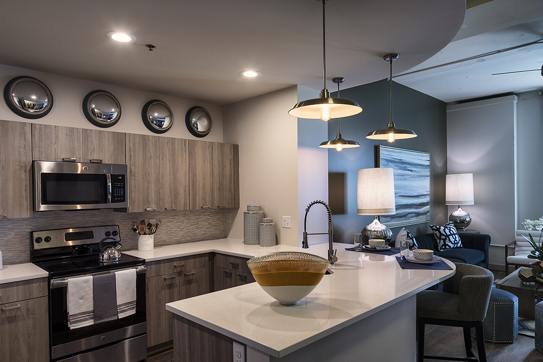 Multifamily Model Unit Trends Quartz Countertop