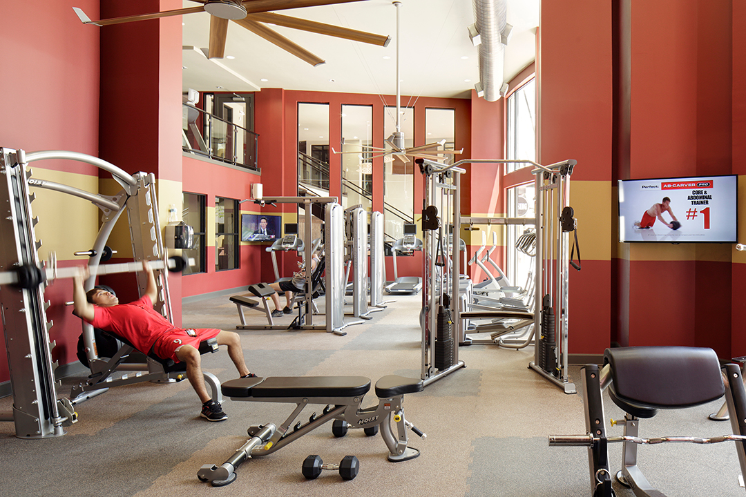 multifamily-fitness-center-interior-design-trends-24-hour-access multifamily-fitness-center-interior-design-trends-24-hour-access