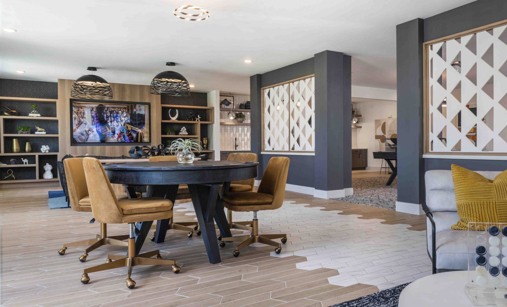 07   Avila Second Floor Club   Media Lounge View