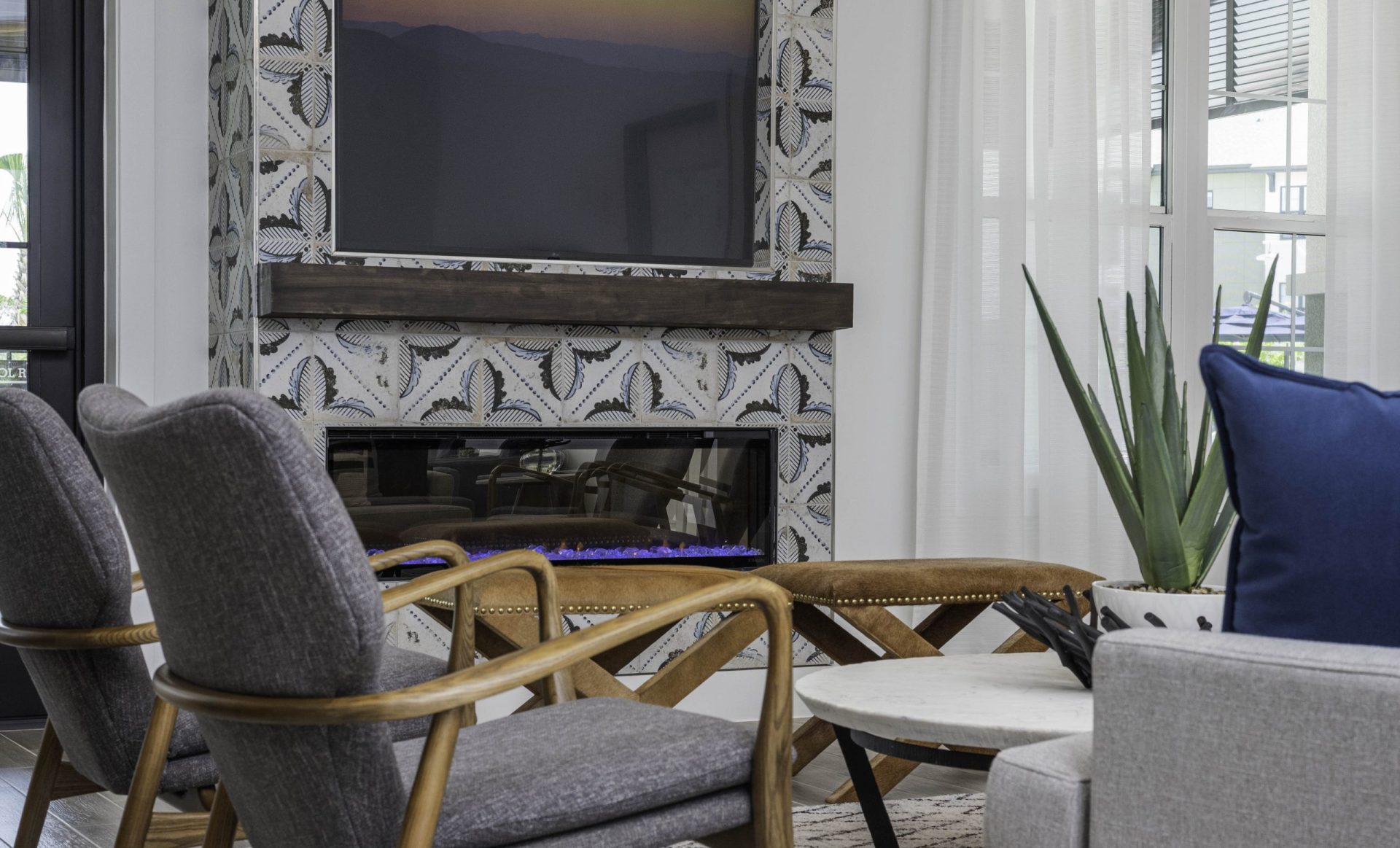 4   Parkside Punta Gorda   Fireplace Detail View