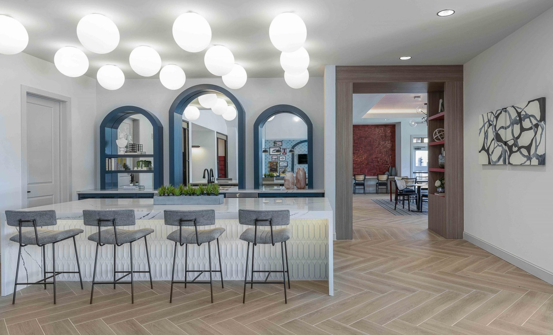 8   Club Room Kitchen 2   Retreat at Milledge