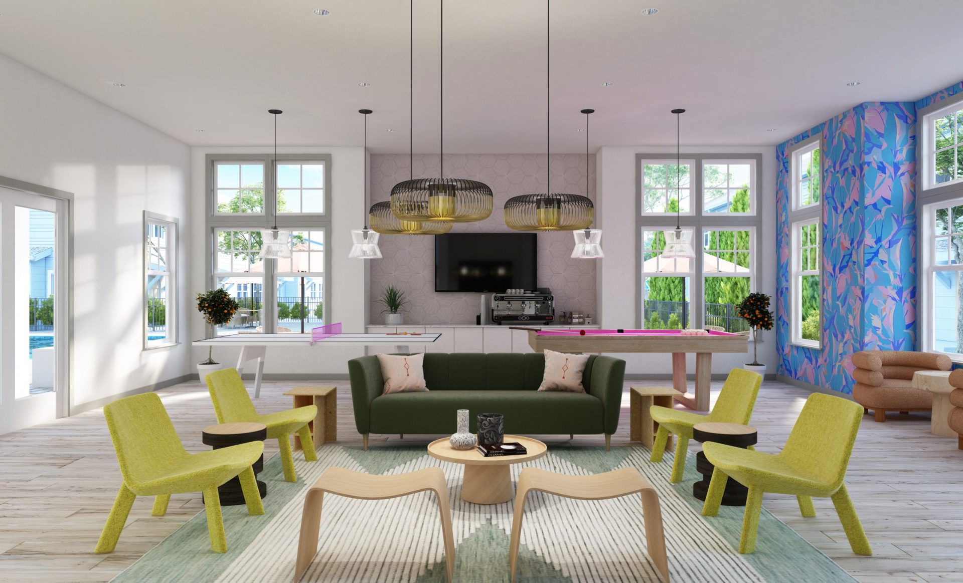 Aspen Heights Tampa Club Room