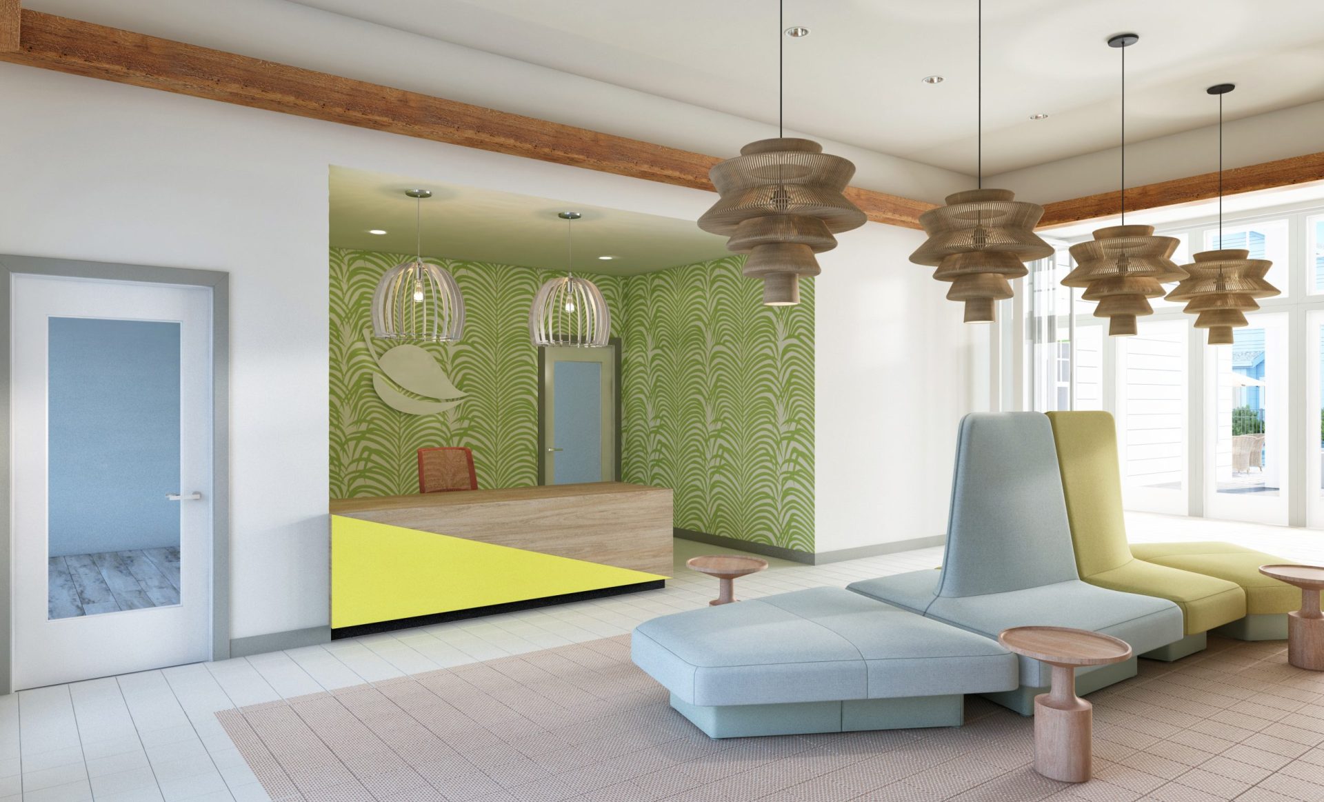 Aspen Heights Tampa Lobby