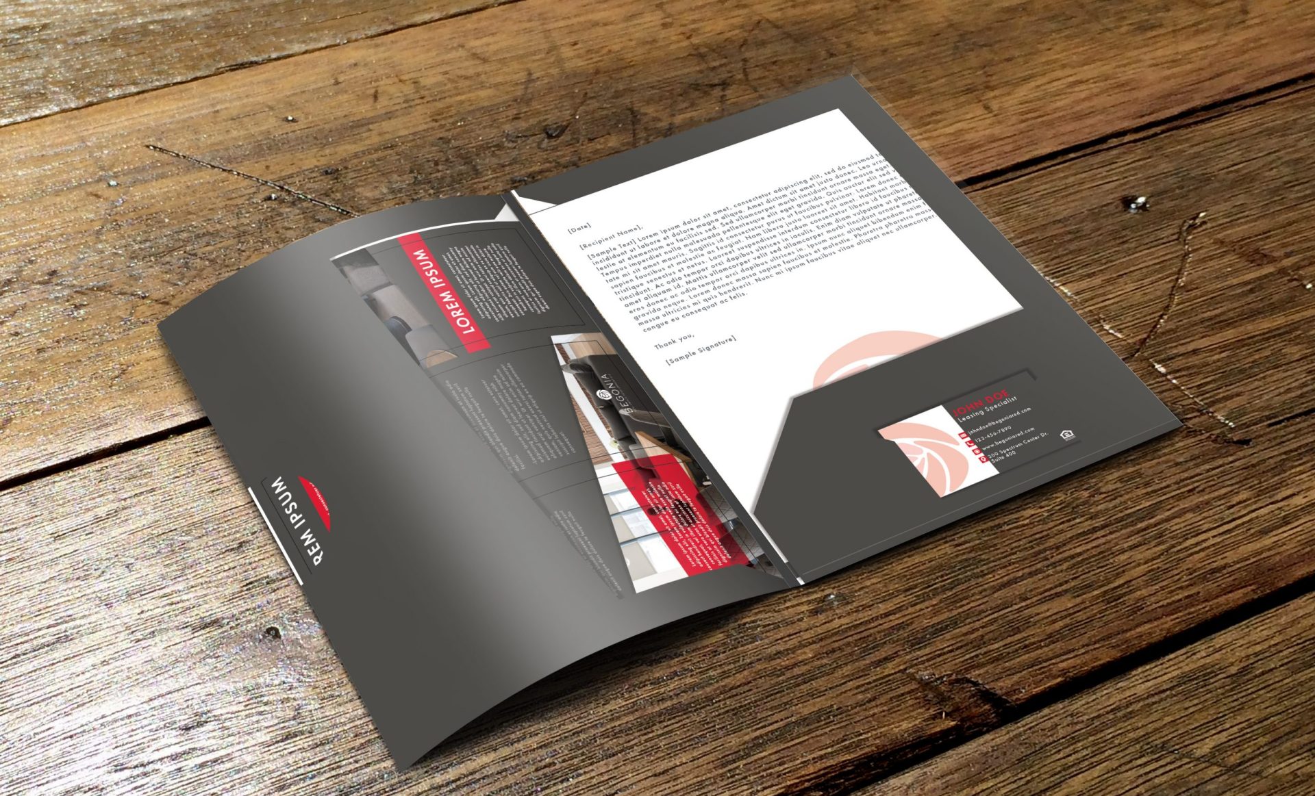 Begonia Corporate   Folder Mockup_Open