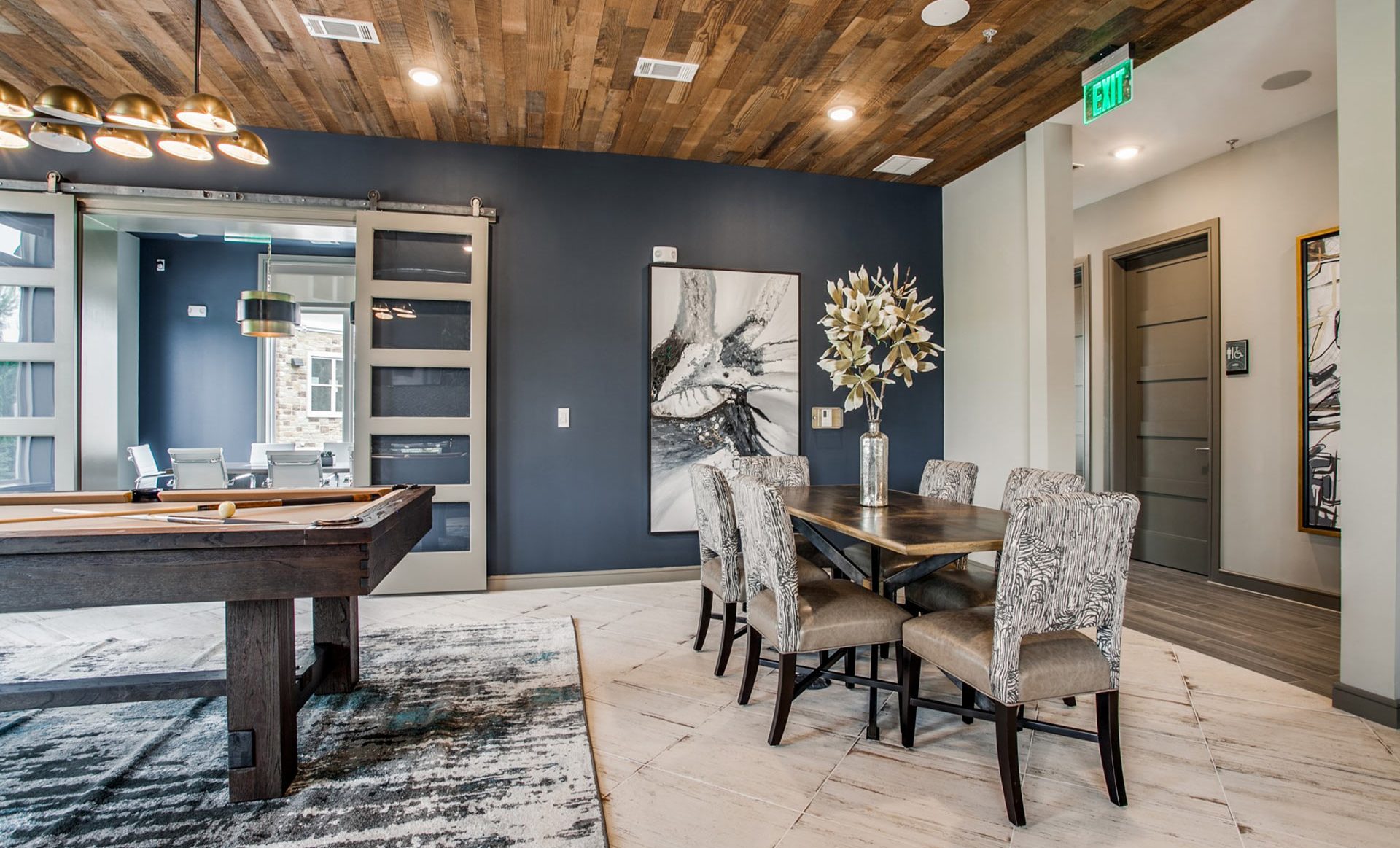 HPA Design Group Jefferson Woodlands Commons Billiards