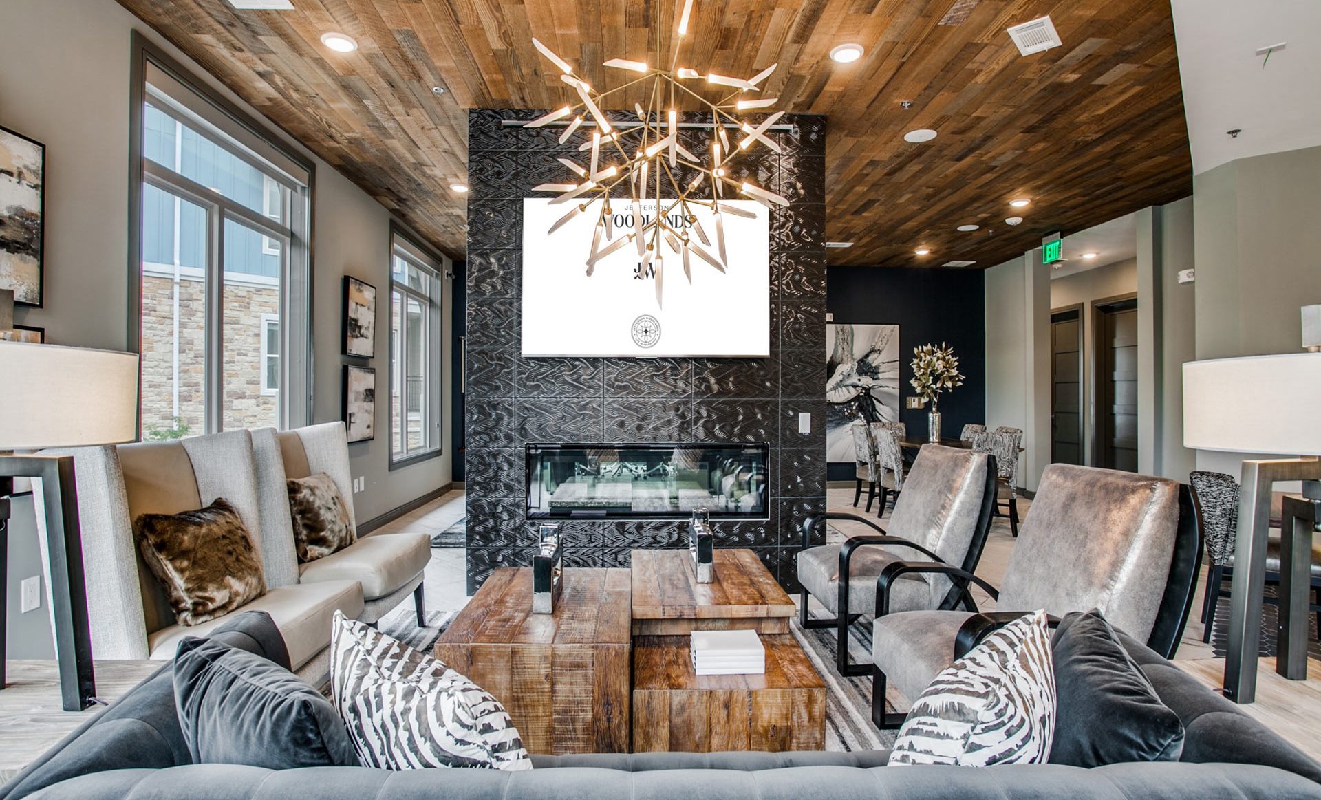 HPA Design Group Jefferson Woodlands Commons Seating