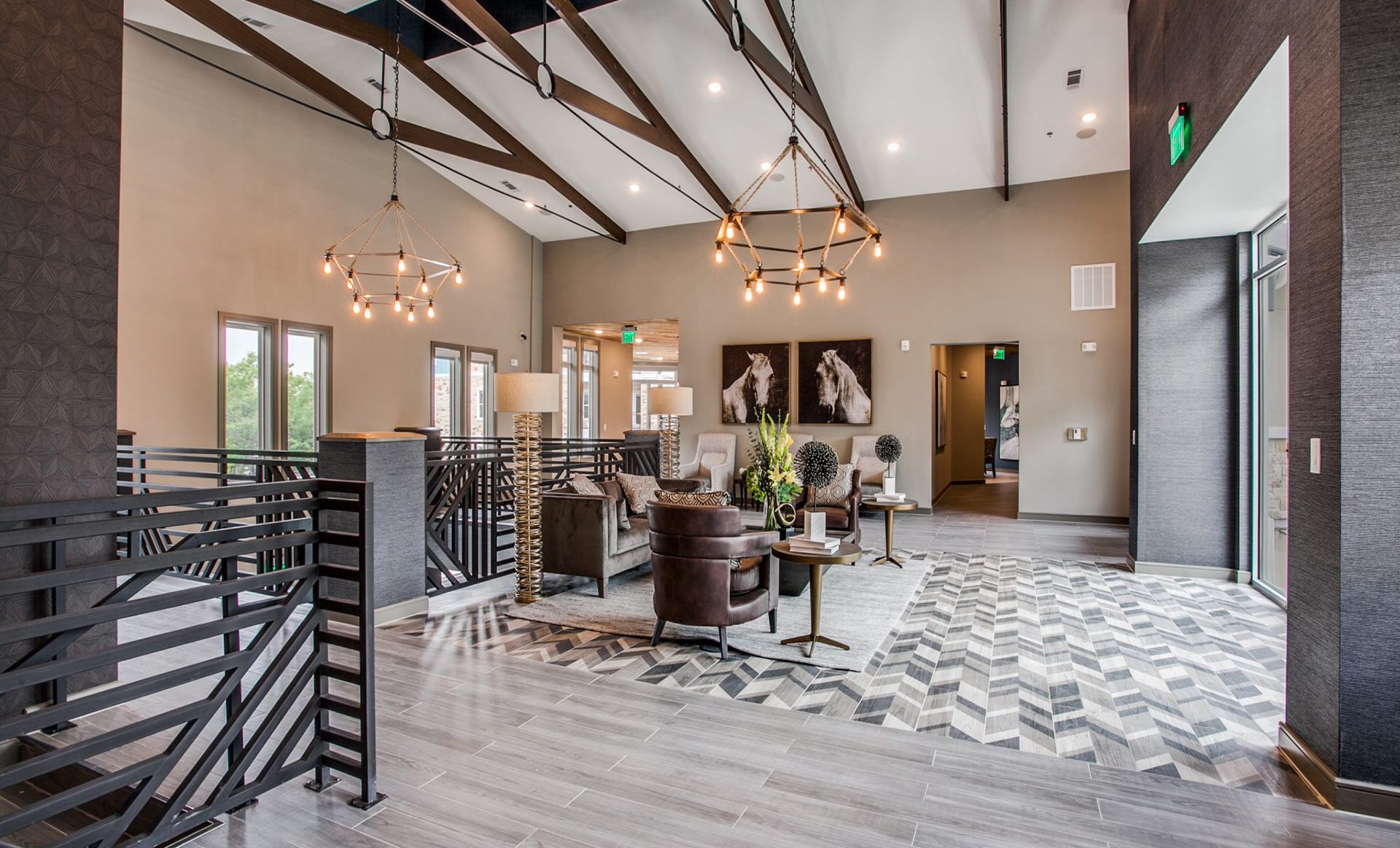 HPA Design Group Jefferson Woodlands Commons Upstairs