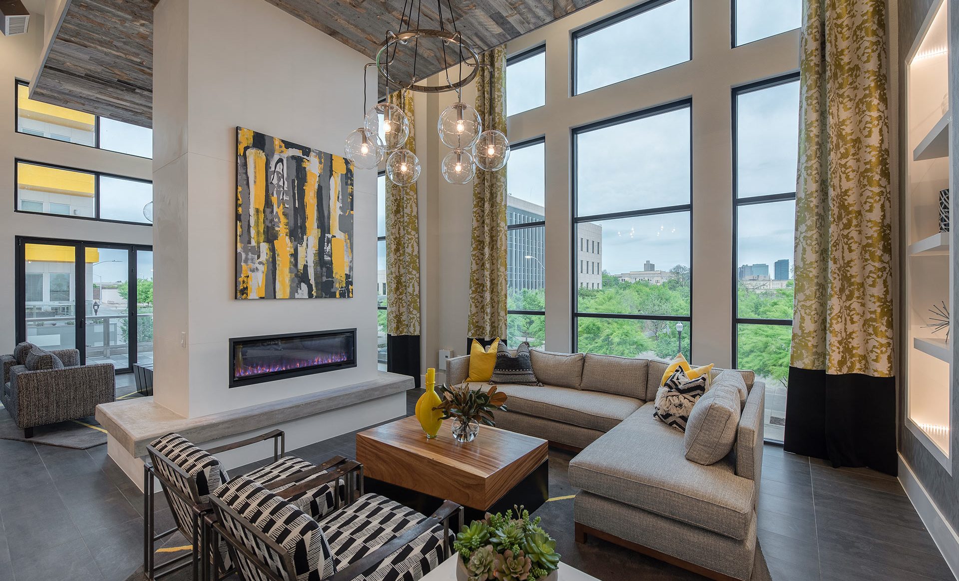 HPA Design Group Mag and May Clubhouse Fireplace Side 1