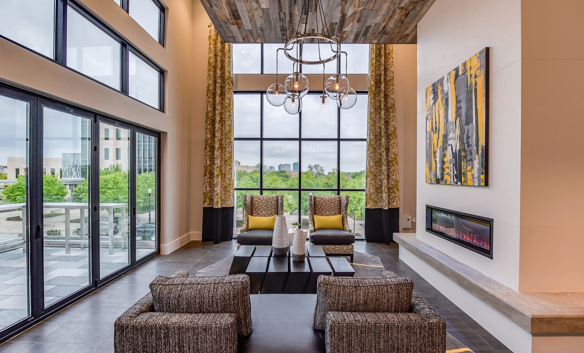 HPA Design Group Mag and May Clubhouse Fireplace Side 2