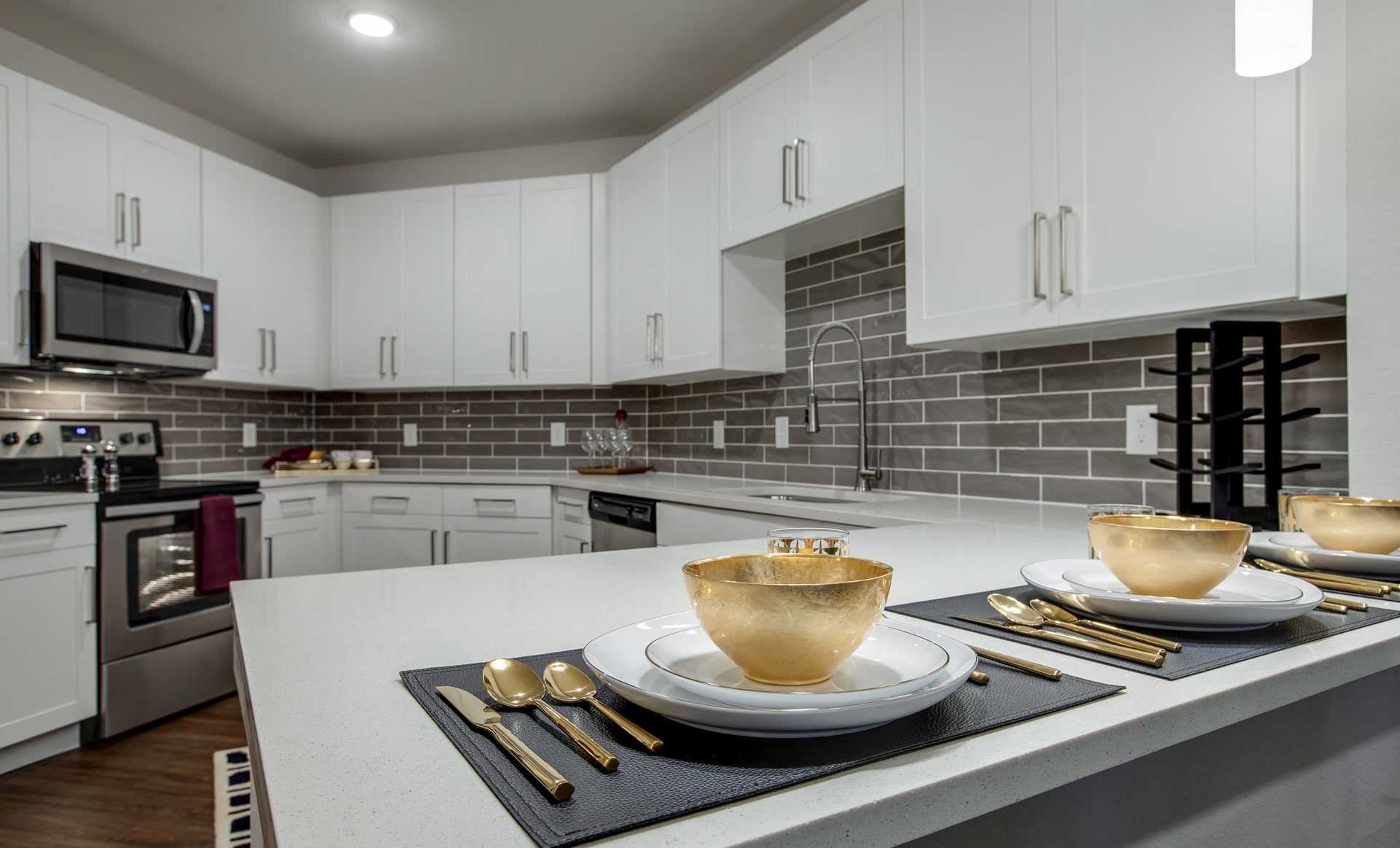 HPA Design Group Mosby Cool Springs Unit  Kitchen