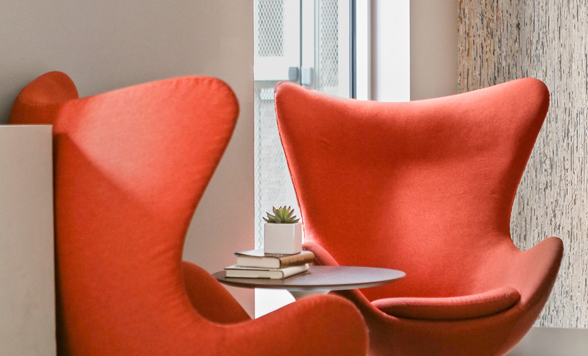 HPA Design Group Orange Chairs