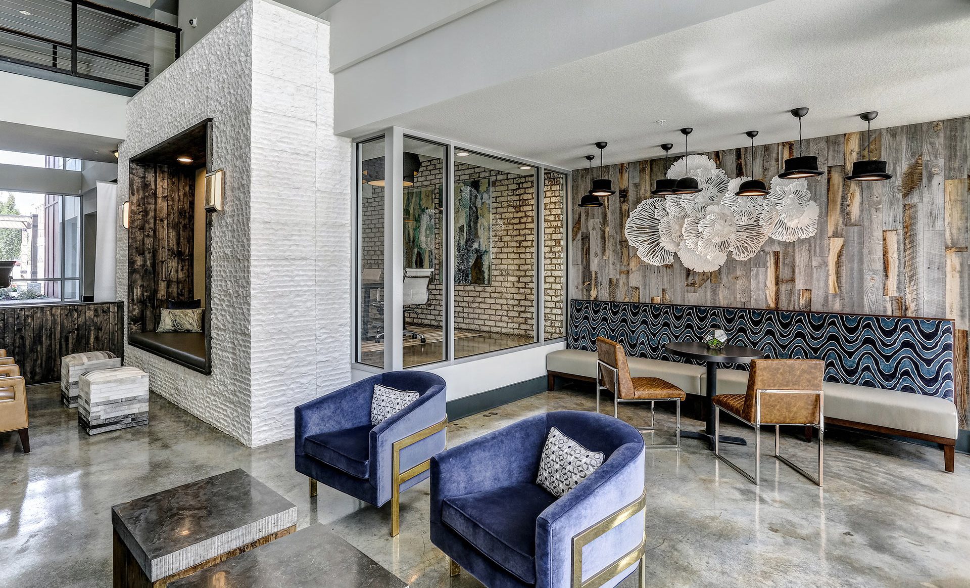 HPA Design Group The Henry at Fritz Farms Clubhouse Chairs