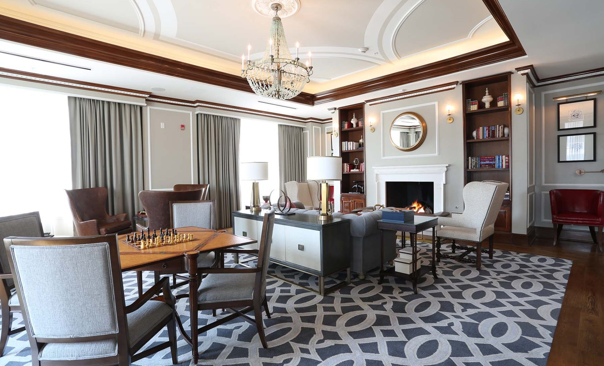 HPAD Chancellors House Exterior Sitting Room