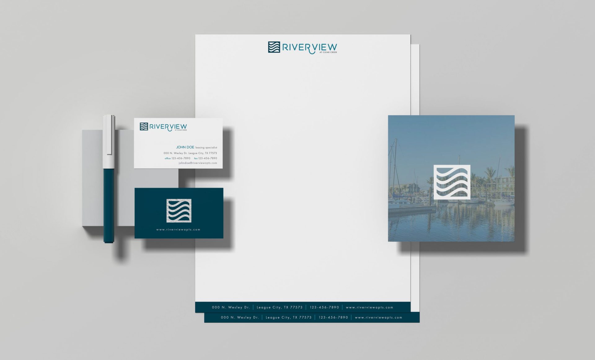 Riverview_Mockup_Stationary